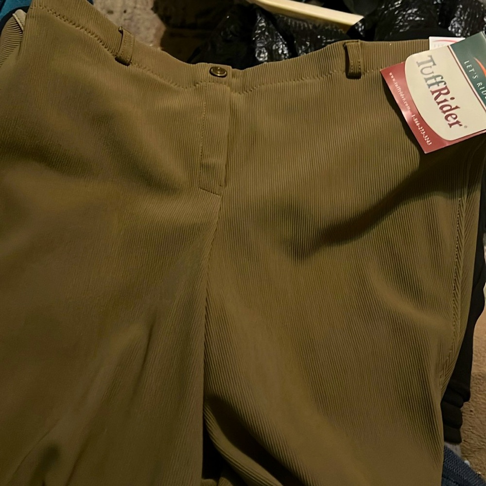 Brand new Tuffriders Ladies size 34 RibbLowrise